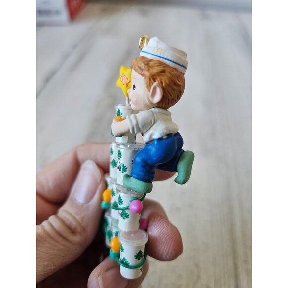 Enesco what's shakin shake Xmas McDonald's fifth ornament vintage Xmas tree 5926 - Picture 6 of 9